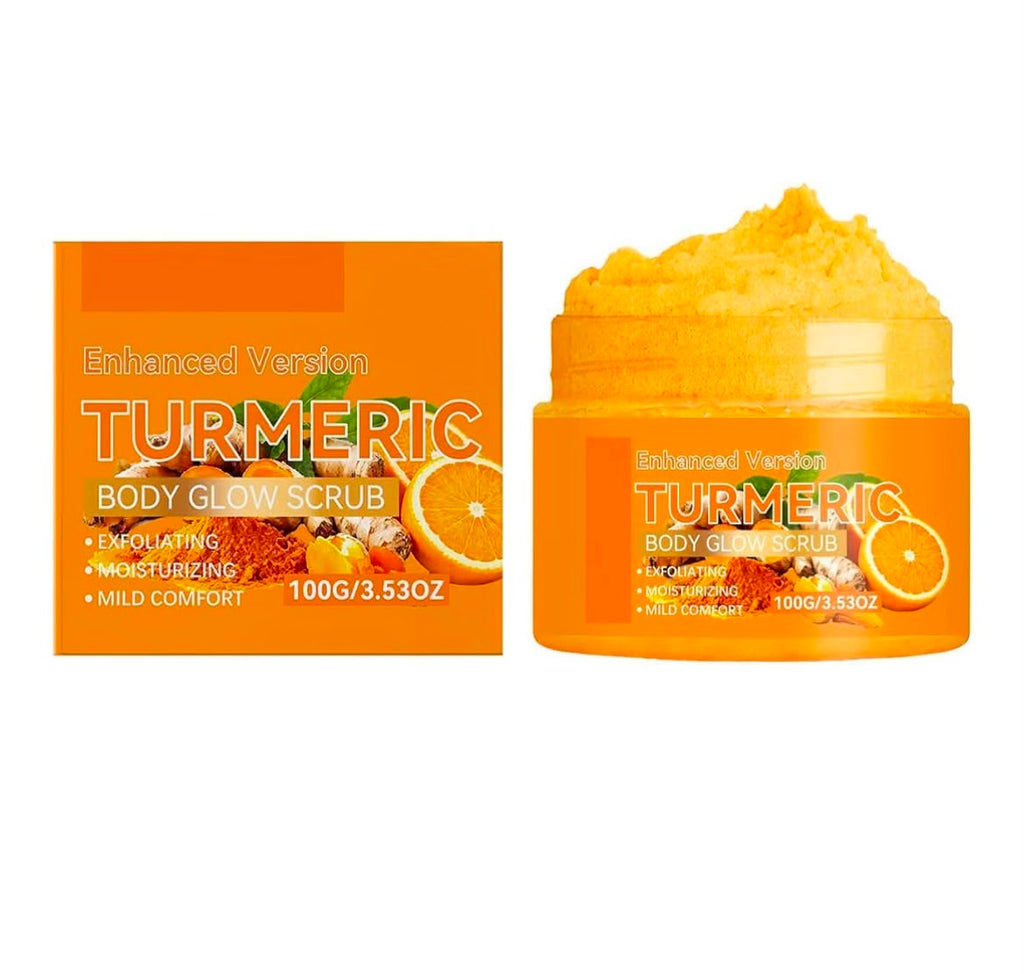 Turmeric Body Glow Scrub | Moisturizing Body Polish For Skin Care - 100gm
