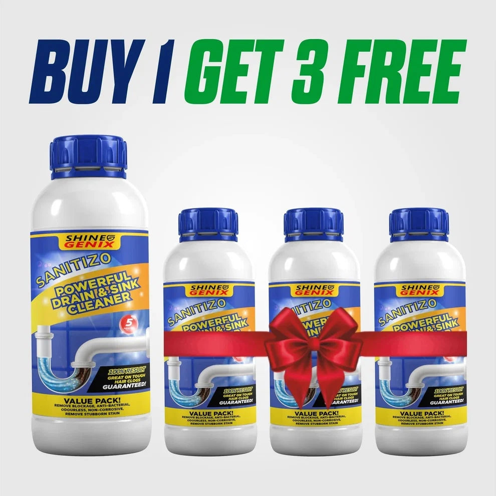 Sanitizo Drain Cleaner Powder - Buy One Get 3 Free
