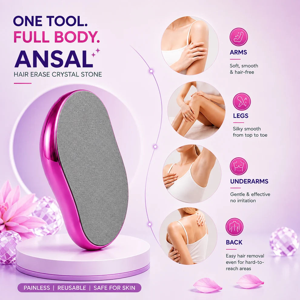 Hair Erase Crystal Stone