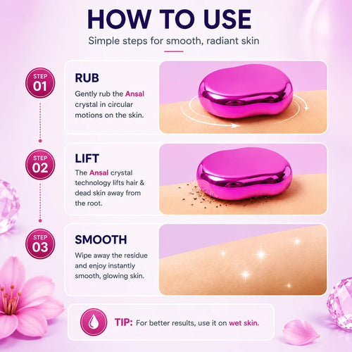 Hair Erase Crystal Stone