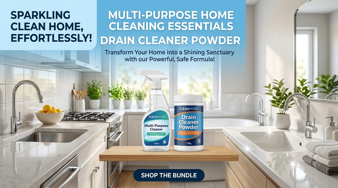Home Cleaning Essentials Banner